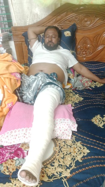 ভোলার লালমোহনের সন্ত্রাসী ও চাঁদাবাজ ছামিম, তামিম ও ছালাউদ্দি চক্রের ব্যাপক চাঁদাবাজি: চাঁদা  না পেয়ে ব্যবসায়ী শাখাওয়াত ফরাজিকে হামলা, লুট  আহত-২