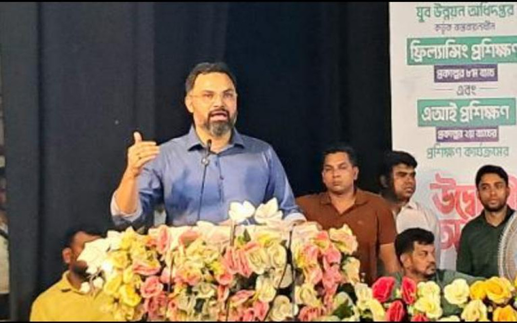 প্রশিক্ষণের মাধ্যমে ঘরে ঘরে কর্মসংস্থান সৃষ্টি করতে চাই -- ভোলায় ক্রীড়া প্রতিমন্ত্রী আমিনুল হক
